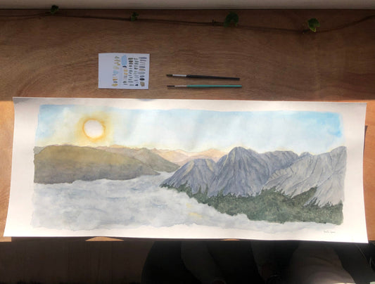 Amanecer en Cochamó.