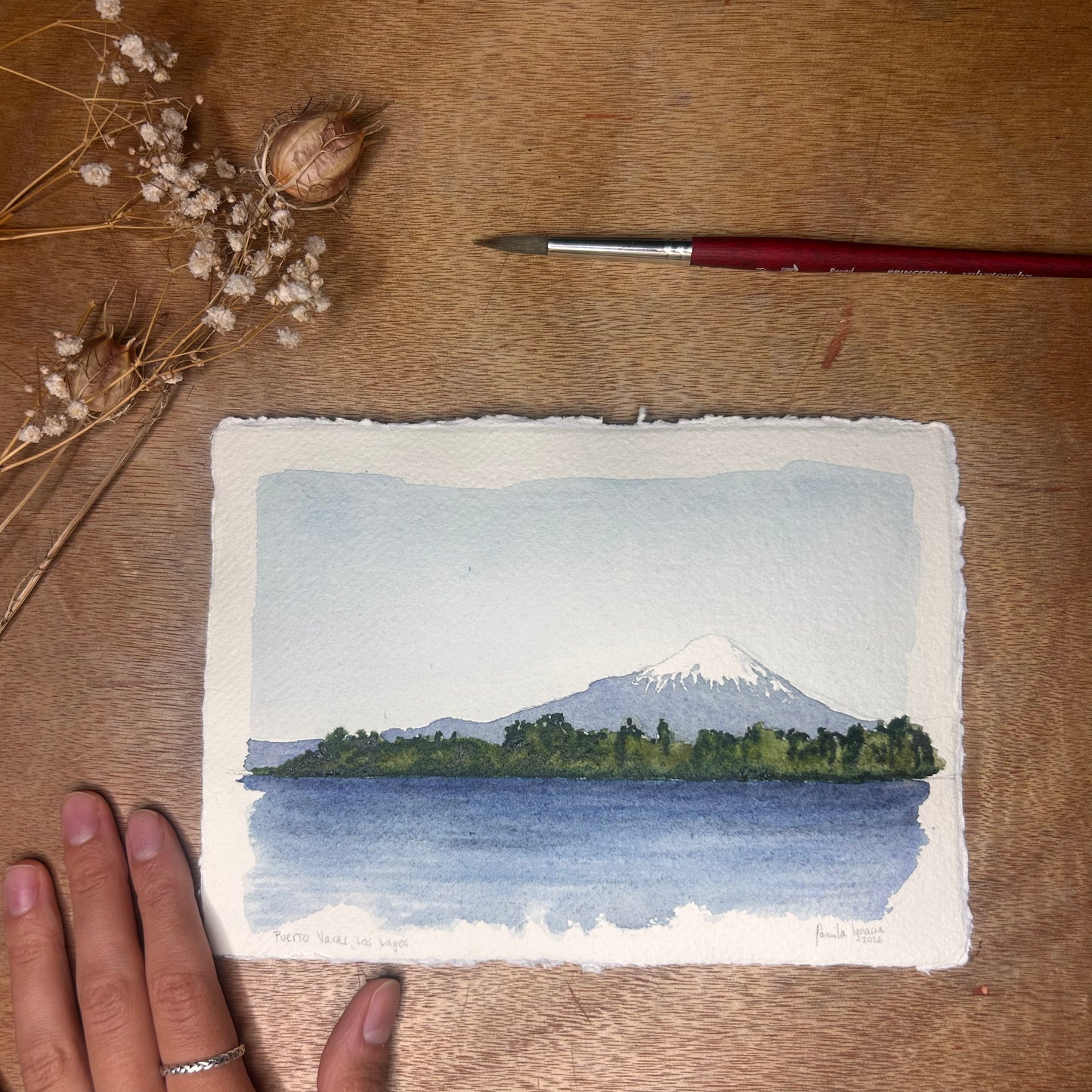Volcán Osorno desde Puerto Varas. Paisaje #04