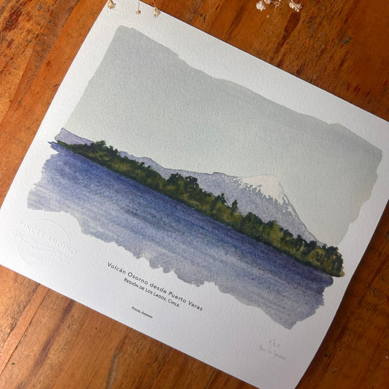 Volcán Osorno desde Puerto Varas. Paisaje #04